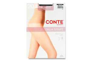 Колготки женские Conte elegant Slimfit 20den 2 nero