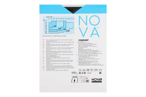 Колготки жіночі Nova Comfort 40 чорний р.5