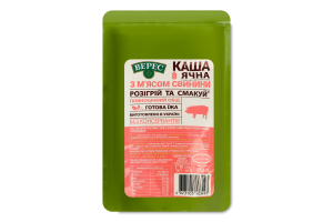 Каша ячневая с мясом свинины стерилизованная Верес д/п 350г