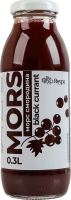 Морс из черной смородины пастеризованный Ягура с/бут 0.3л