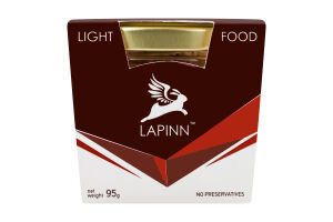 Паштет Lapinn 95 г скл. з м'ясом та печінкою птиці