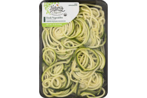Nature's Promise Organic Fresh Vegetables Green Squash Noodles
