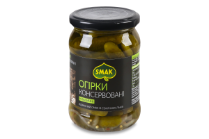 Огірки Smak консервовані