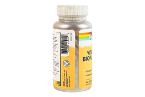 Добавка дієтична вегетаріанські капсули Vitamin C and bioflavonoids Solaray 100шт