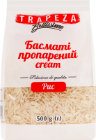 Басмати пропаренный Cream Trapeza м/у 500г