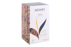 Чай черный мелколистовой Assam Newby в/с к/у 25х2г