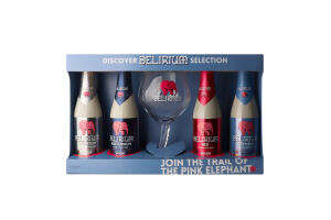 Пиво Delirium Discovery Pack 4*0,33л +келих 330мл