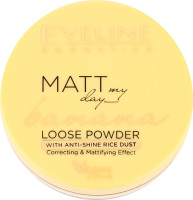 Пудра матуюча розсипна Матт Май Дей банан 6г Евелін