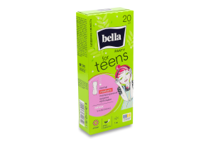 Прокладки щоденні Teens релакс грін део 20шт Bella