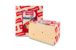 Сыр 45% твердый Маасдам Комо кг