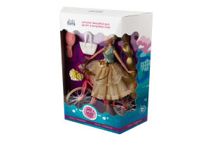 Іграшка Лялька Емілі Романтік з велосипедом KH23/021 Кідс Хітс