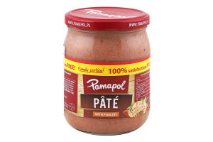 Паштет Pamapol 490 г із птиці И173 (Польща)
