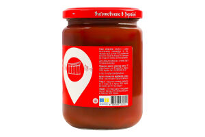 Соус стерилизованный Херсонский Наш продукт і К с/б 450г
