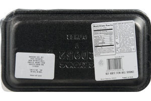 Beef Steak Rib Eye Montreal Seasoned Fresh