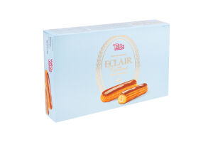 Пирожные заварные Эклер с карамелью Tarta к/у 250г