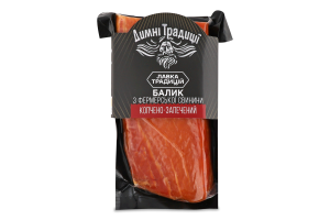 Балик ЛТ Димні Традиції свинячий копчено-запеч в/с