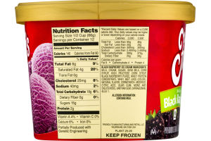 Friendly's Premium Ice Cream Black Raspberry