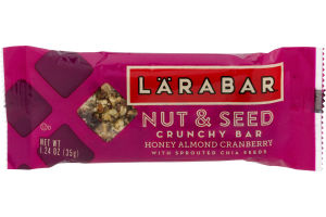 Larabar Nut & Seed Crunchy Bar Honey Almond Cranberry