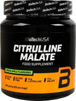 Добавка диетическая порошок Зеленое яблоко Citrulline Malate BioTechUSA 300г