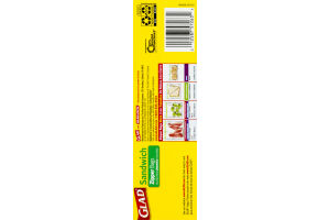 Glad Food Storage Bags, Sandwich Zipper, 50 Count