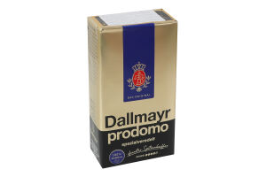 Кава смажена мелена Prodomo Dallmayr м/у 250г