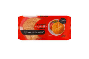 Булочки з кунжутом Кайзер Agrola м/у 2х55г