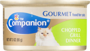 Companion Gourmet Food for Cats Chopped Grill Dinner