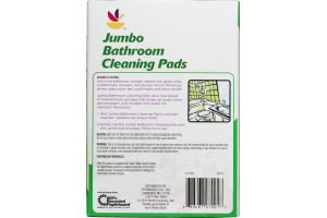 Ahold Jumbo Bathroom Cleaning Pads - 2 CT