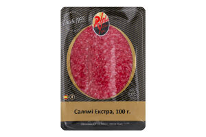 Ковбаса нарізка Салямі Екстра Rolfho с/в в/у 100г