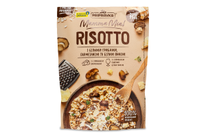 Смесь для приготовления ризотто с белыми грибами пармезаном и белым вином Risotto Mamma Mia Pripravka д/п 170г