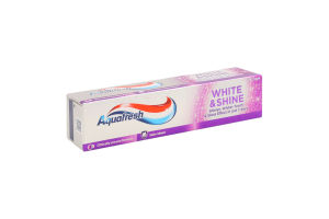 Паста зубная с фтором Сияющая белизна Aquafresh 100мл