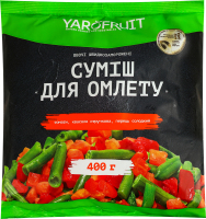 Суміш овочева швидкозаморожена Для омлету Yarofruit м/у 400г