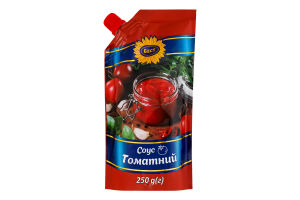 Соус пастеризований Томатний Бест д/п 250г