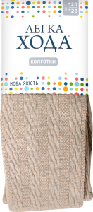 Колготки детские Легка хода №8104 120-128, 60, 20 беж меланж