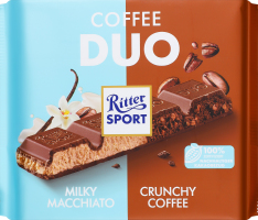 Шоколад молочный Coffee Duo Ritter Sport м/у 218г