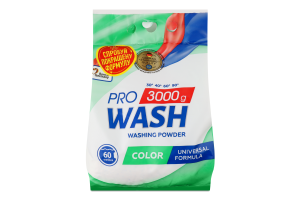 Порошок пральний Color 3000г д/п ProWash