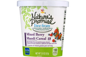 Nature's Promise Muesli Cereal Mixed Berry