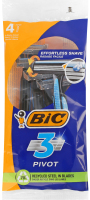 Бритва с 3 лезвиями без сменных картриджей Pivot BiC 4шт