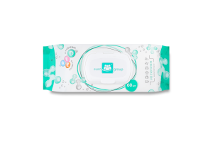 Серветки вологі Еврогруп 60 шт. Antibacterial