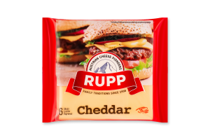 Сир плавлений Rupp з чедером 30% скибочки