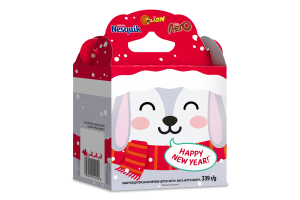 Набір кондитерських виробів Друзі Санти Nesquik&Lion&Aero к/у 339г
