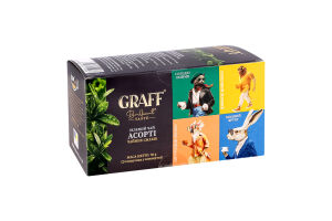 Чай Graff Зелений Асорті смаків 20*1,8г 36г