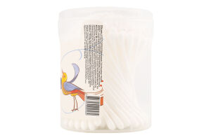 Палички ватні 100шт стакан Салв