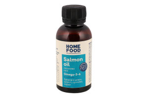 Олія лососева д/собак та котів 100мл Home Food