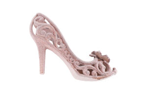 Підвіска Туфелька оксамит пластик 6,5х10см 2201-1