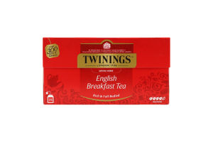 Чай English Breakfast чорний 25*2г Twinings