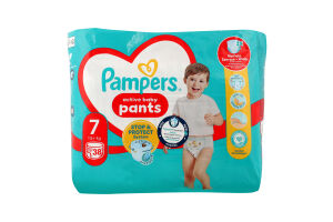 Трусики-підгузники для дітей 17+кг 7 Pants 360 Pampers 38шт