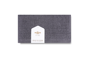 Рушник MBM My Home Хвиля темно-сірий 30х50 BT-08S