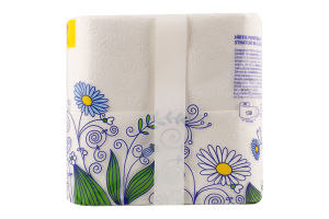 Бумага туалетная 2-х слойная белая Hygiene Day by Day 8шт