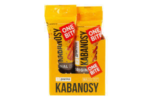 Снеки м'ясні зі свинини Original Кабаноси Дмитрук в/к м/у 40г